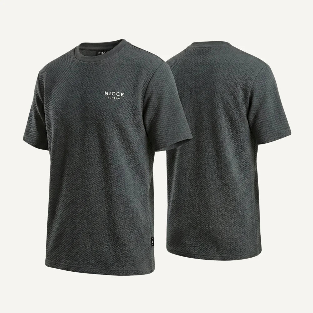 Charcoal Special Fabric T-Shirt