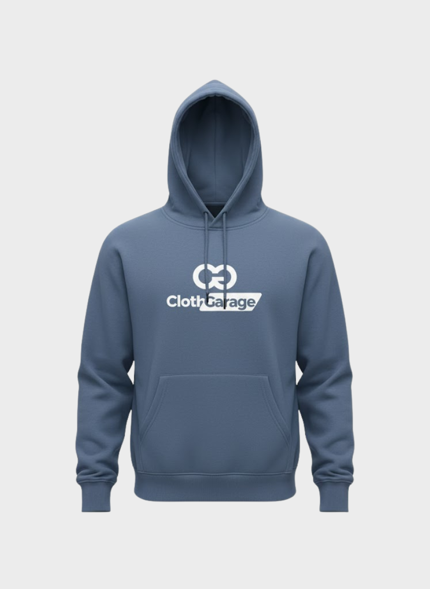 Cloth Garage Slate Blue Hoodie