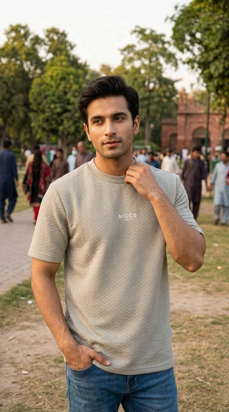 Stone Special Fabric T-Shirt