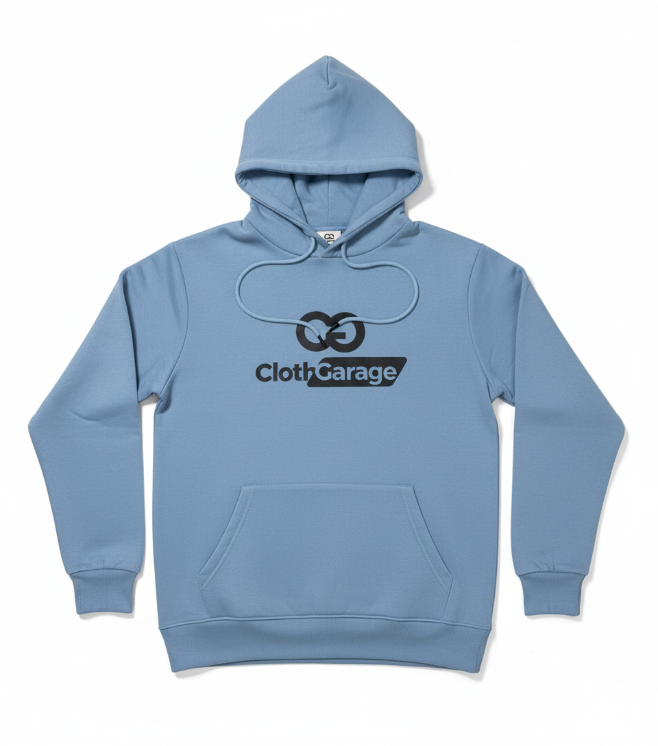 Sky blue hoodie