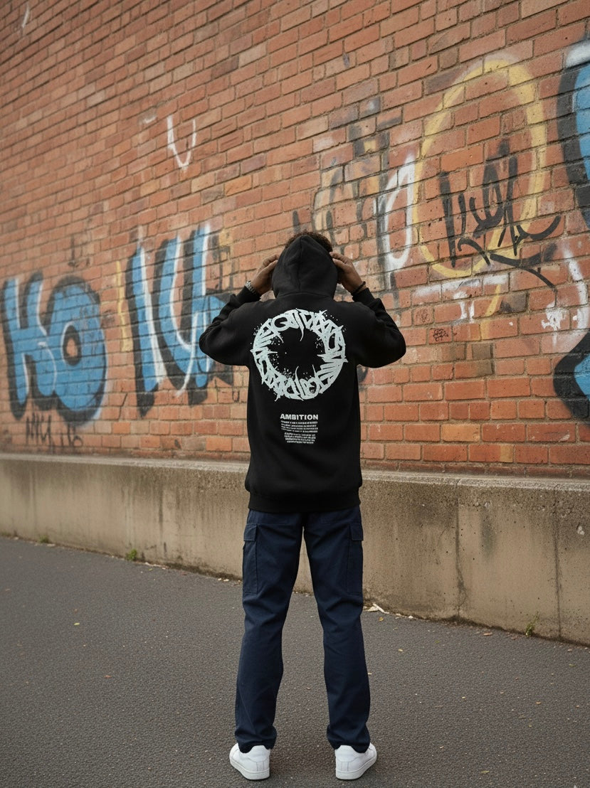 BRIXZEE Black Hoodie