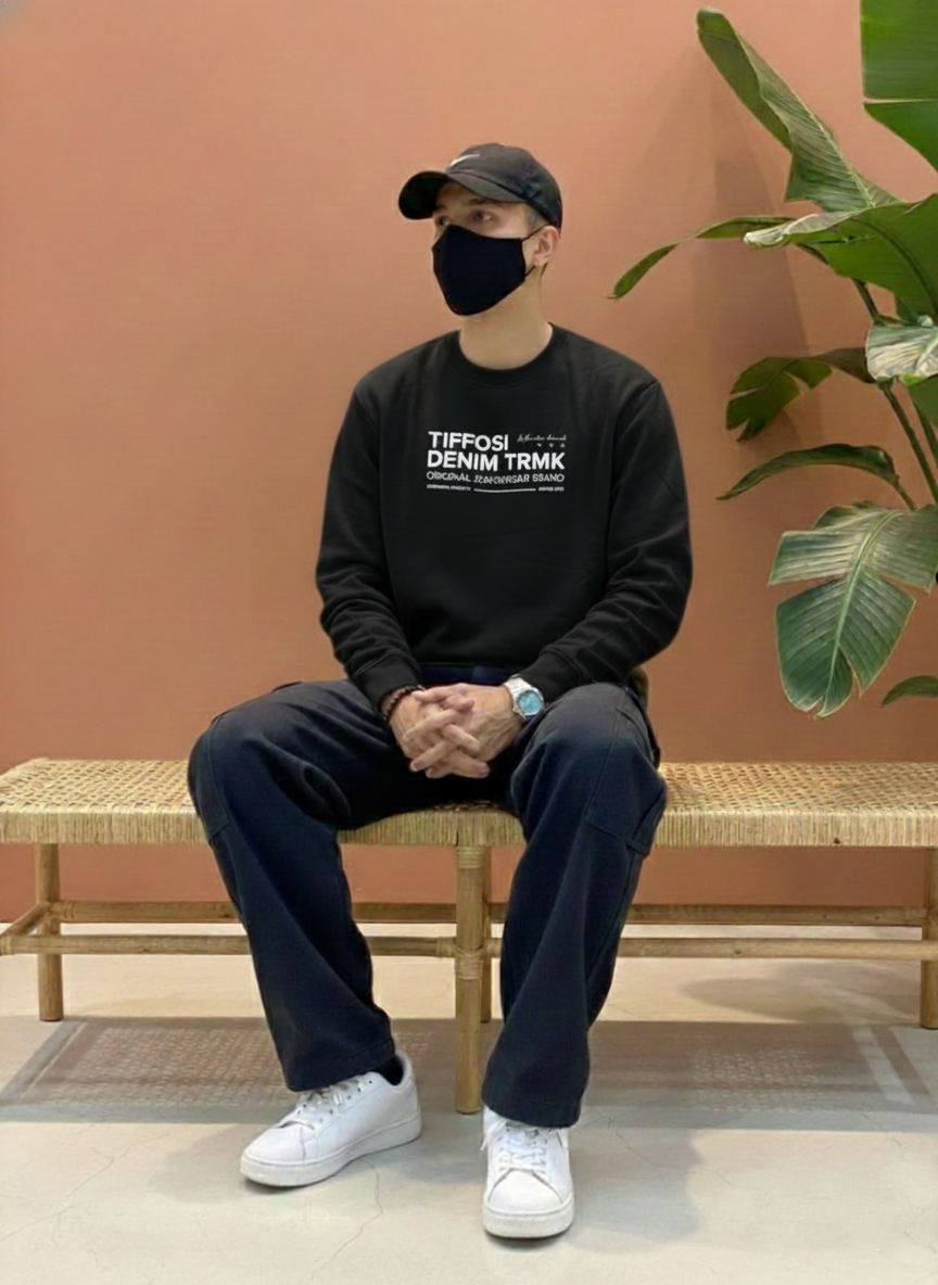 Tiffosi Black SweatShirt