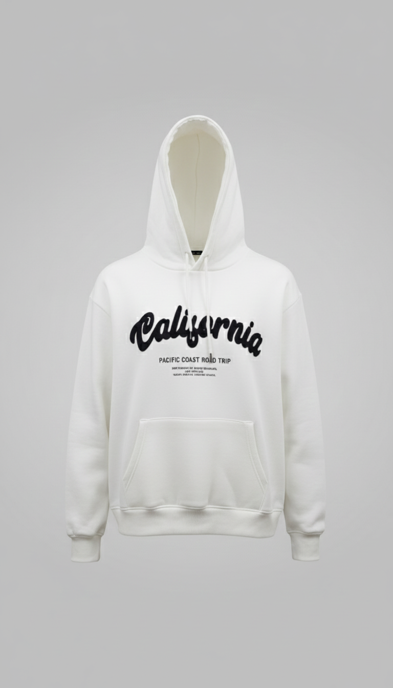 California Pacific Coast Road Trip White Hoodie