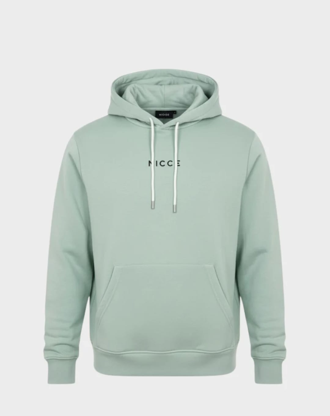 NICCE Minimalist Essential Pullover Hoodie - Soft Sage Green