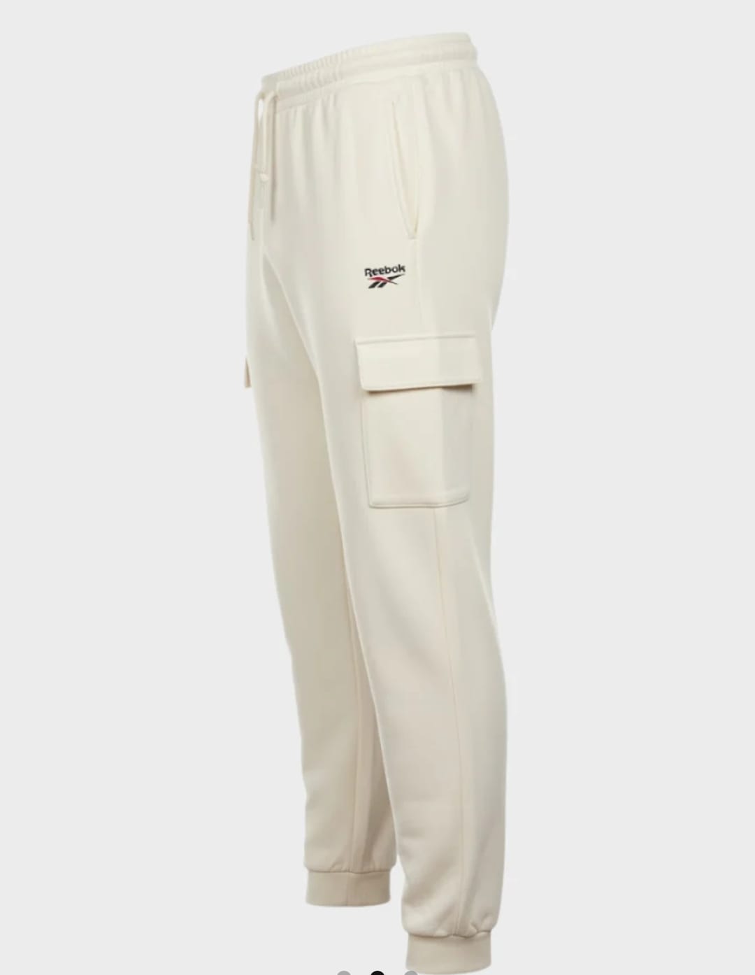 Reebook Cream Cargo Jogger